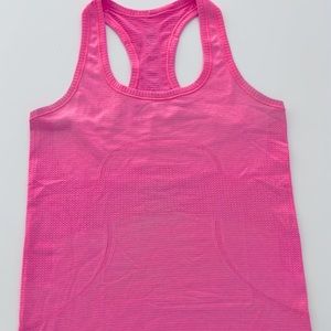Hot Pink Lululemon Swiftly Tank